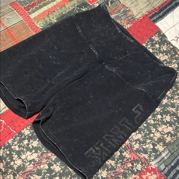 PINK Victoria's Secret Pants - PINK Victoria's Secret Black Bike Shorts